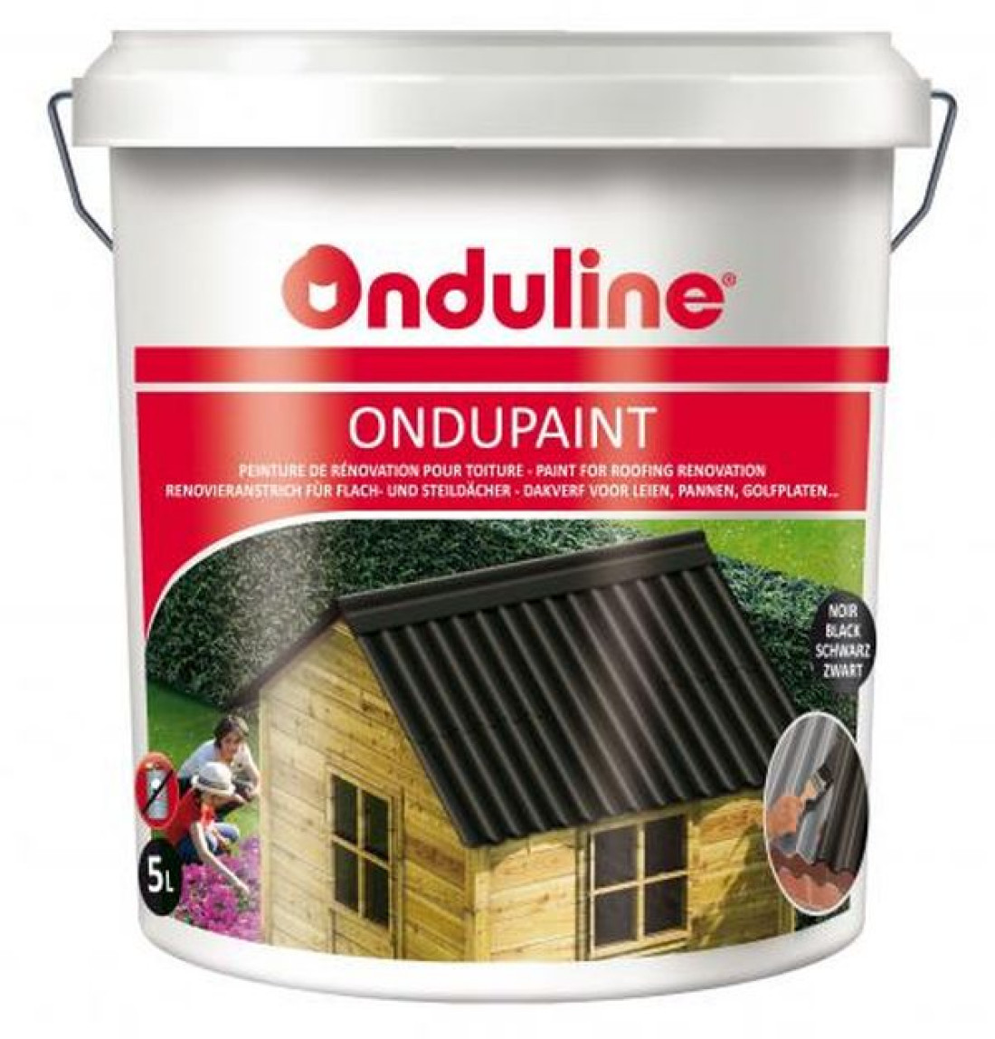 Wodno-akrylowa farba dyspersyjna do renowacji i konserwacji dachu ONDUPAINT ®