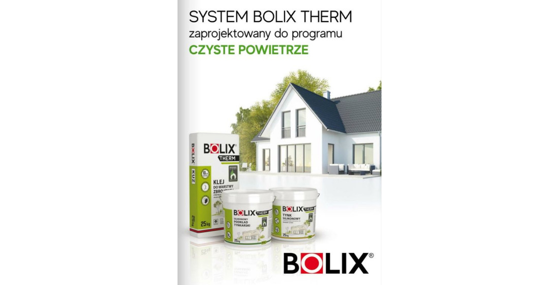 Bolix Therm - system dostosowany do programu "Czyste powietrze"