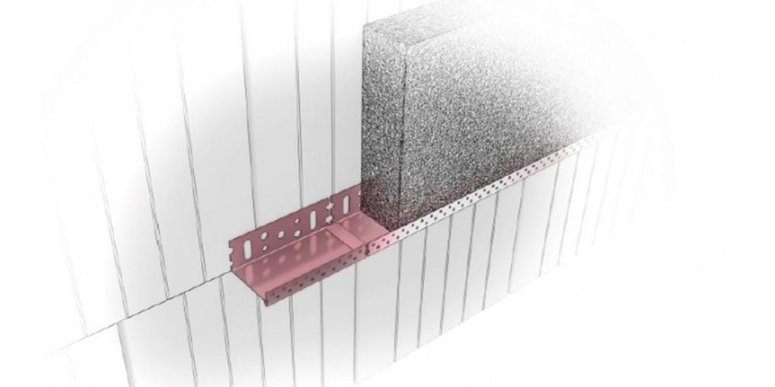 Profil cokołowy - łatwiejsze klejenie warstwy izolacyjnej do budynku