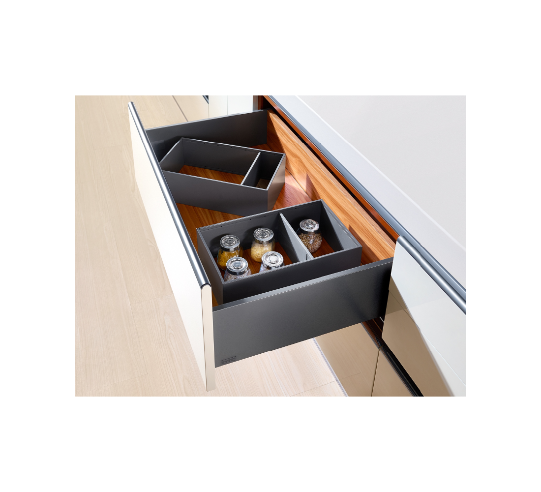 Innowacyjna zabudowa szuflad SB HD - Slim Box