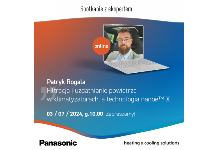 Panasonic zaprasza Otwarte webinarium na temat jakości powietrza w domu