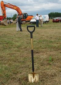 Uroczyste rozpoczęcie inwestycji Fl&uuml;gger Sp. z o.o.