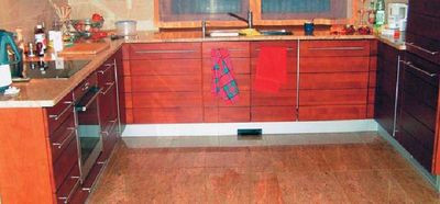 Bardzo odporny granit nadaje się nawet do kuchni