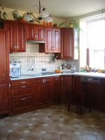 Na kuchennej podłodze - ośmiokątne płytki &quot; w karo&quot;