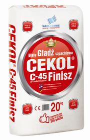 Cekol C-45 finisz nowa masa szpachlowa