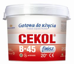 Cekol B-45 finisz - gotowa masa szpachlowa