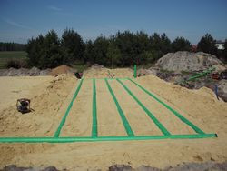 Antybakteryjny i antygrzybiczny gruntowy wymiennik ciepła GEO-HEAT