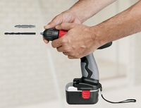 Szybka, beznarzędziowa wymiana wierteł i końc&oacute;wek wkręcających 