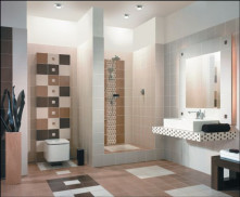 Zagłębienie w ścianie można podzielić na dwie części