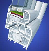 Ideal 6000 passiv-haus - profil sześciokomorowy z uszczelnieniem środkowym, 80 mm