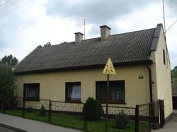 Dom pani Haliny Brylak przed wymianą dachu