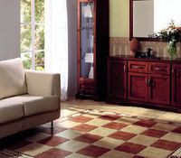 Na posadzkę w salonie, z kt&oacute;rego jest wyjście do ogrodu, najlepsze będą odporne na ścieranie płytki ceramiczne lub gres