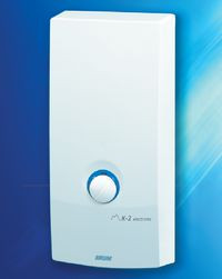 Ten niewielki podgrzewacz elektryczny nazwany jest potocznie termą