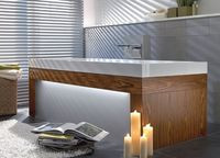 Najmodniejszy kształt, drewniana obudowa, podświetlenie