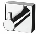 Nawet łazienka fundamentalisty minimalizmu nie obejdzie się bez wieszaków, wieszaczków i relingów