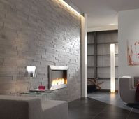 Liniowe światło może eksponować urodę wzorzystej wyjątkowej okładziny ściennej