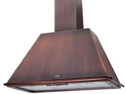 Dekoracyjny okap ścienny Classic Lord 924 CO w kolorze miedzianym trzyma fason