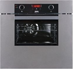 Ośmiofunkcyjny piekarnik ZOB 668 QX ma w wyposażeniu grill do opiekania dużych i małych powierzchni, obrotowy rożen oraz funkcję rozmrażania