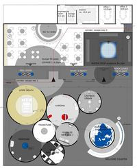 Plan stoiska Roca na Targach ISH 50