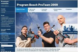 Bosch ProTeam - nowy program dla profesjonalistów