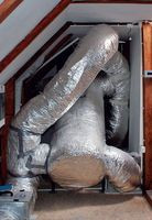 Wentylacja na poddaszu nieużytkowym w domu w okolicach Hrubieszowa