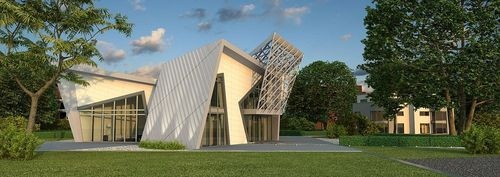 Libeskind-Villa - wizualizacja