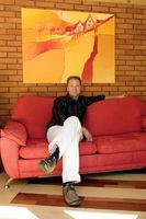 Jedną z wielu pasji Roberta jest malowanie