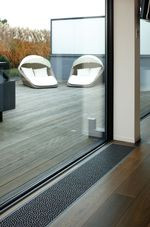 Pebbles - kratki do grzejników kanałowych firmy Jaga