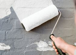 Całą elewację pomalować dwukrotnie