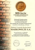 ZCB MARKOWICZE uhonorowane