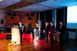 Licznie zgromadzonych gości powitał  właściciel i założyciel firmy ZAMEL, J&oacute;zef Dzida