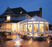 Dobudowa ogrodu zimowego 