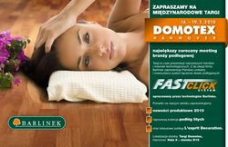 Na Targach DOMOTEX obecna będzie firma Barlinek