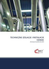 Nowe Wydawnictwo WKT  - Cennik Techniczne Izolacje i Instalacje