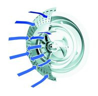 Dysza boczna w systemie Kaldewei Vivo Turbo. 