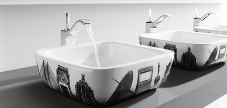 Seria umywalek nablatowych Urban