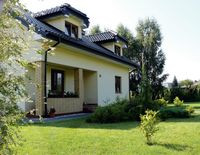 Pasją Andrzeja Oczosia i jego żony jest pielęgnacja ogrodu otaczającego dom