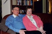 Andrzej Oczoś mieszka z żoną Krystyną w domu leżącym zaledwie kilka kilometrów od centrum Grodziska Mazowieckiego