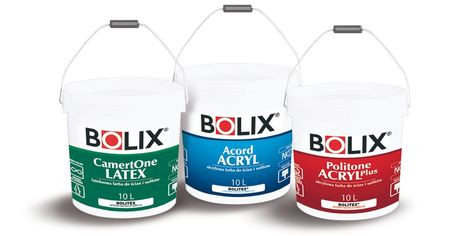 Nowa linia farb do wnętrz: Bolix Acord ACRYL, Bolix Politone ACRYL PLUS oraz Bolix CamertOne LATEX