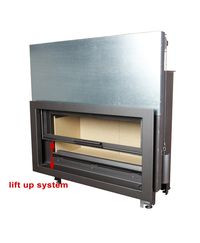 Mila gilotyna to nowa linia stalowych wkład&oacute;w kominkowych firmy Kratki.pl.