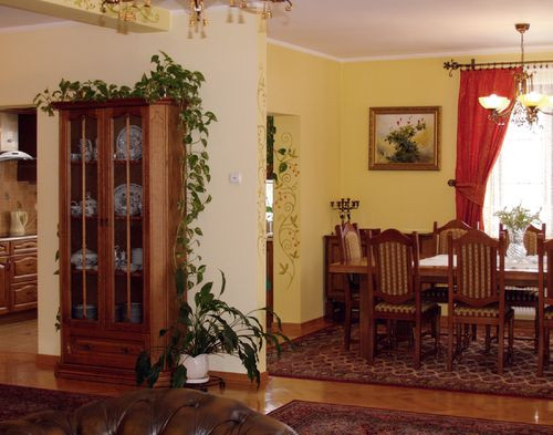 Właściciele są zwolennikami odgrodzenia kuchni od innych pomieszczeń