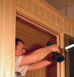 Zdecydowaliśmy się na drzwi z przydymionego hartowanego szkła