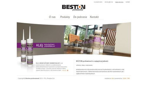 Strona www.silikonybeston.pl