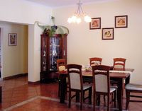 Jadalnia jest połączona z salonem