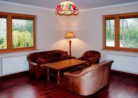 Ważną rolę w wystroju domu odegrało drewno