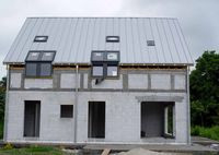 Dach w LUMINIE pokryty został blachą stalową Plannja