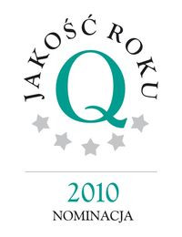 Nominacja do tytułu JAKOŚĆ ROKU 2010