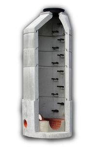 Szczelna studnia kanalizacyjna typu U