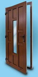 Drzwi Drutex z zamkami PROTECT