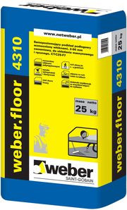 weber.floor 4310 - nowy podkład podłogowy w ofercie Weber